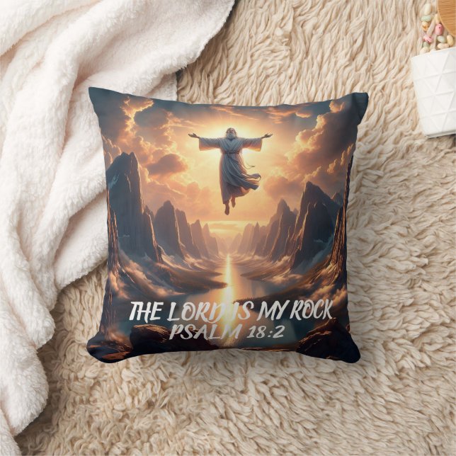 Jesus, der Herr, ist mein Fels Kissen (Decke)