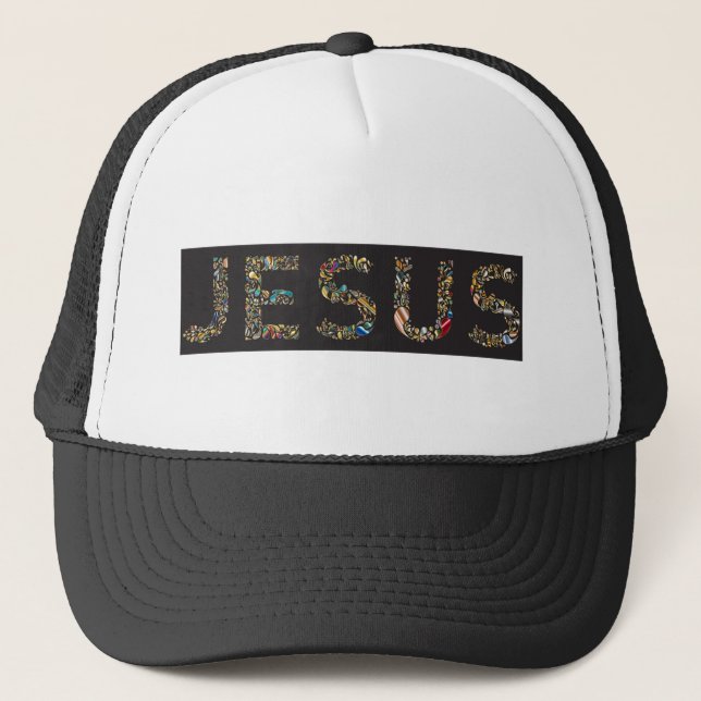 Jesus, der Hut zum Verkauf! Truckerkappe (Vorderseite)