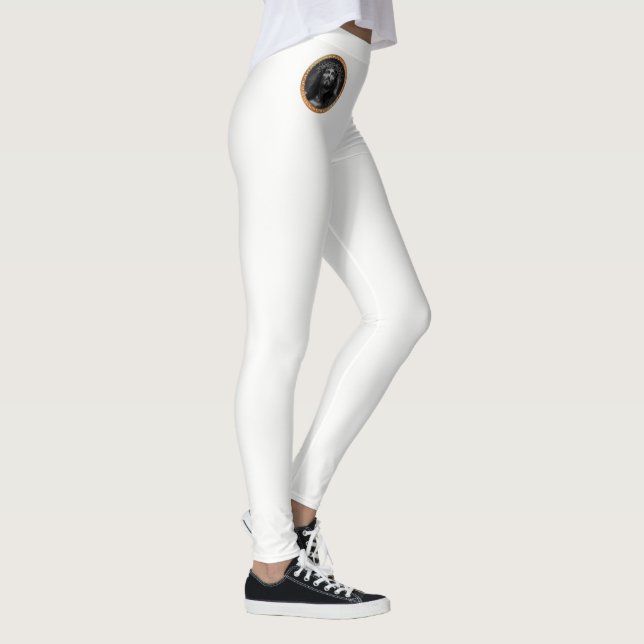 Jesus, der in den Himmel schaut Leggings (Rechts)
