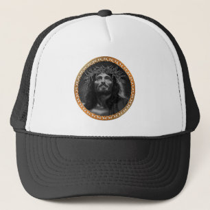 Jesus, der in den Himmel schaut Truckerkappe