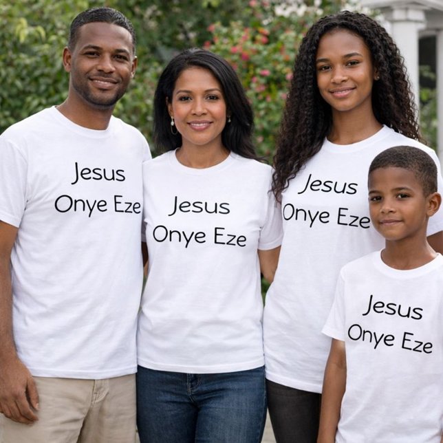 Jesus der König Onye Eze T-Shirt (Von Creator hochgeladen)