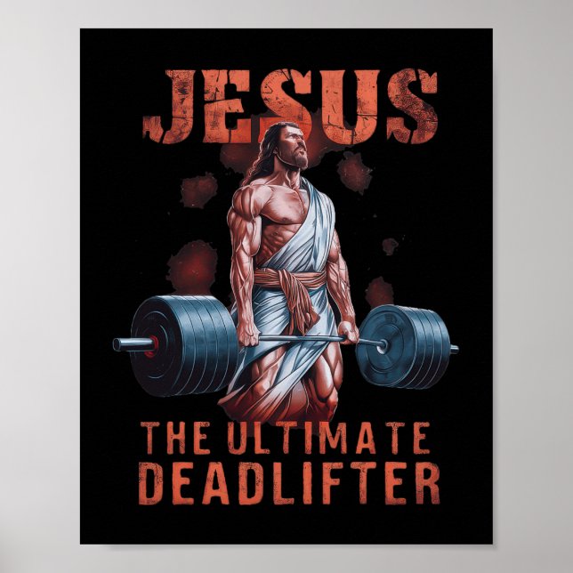 Jesus, der letzte Todesfall Christlich 1 Poster (Vorne)