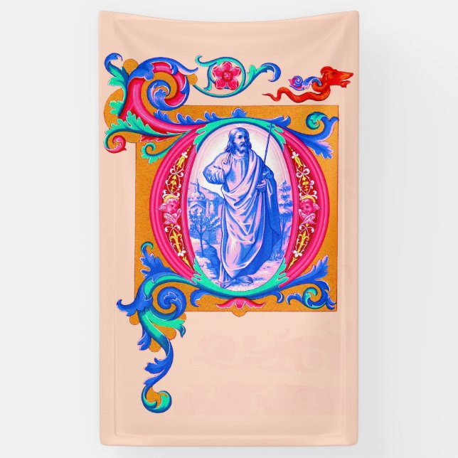 Jesus der Renaissance Banner (Vertikal)