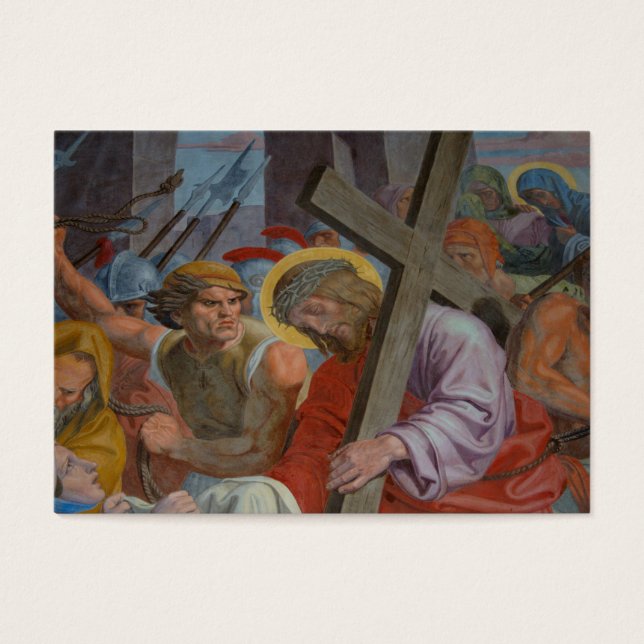 Jesus, der sein Kreuz trug (Vorderseite)
