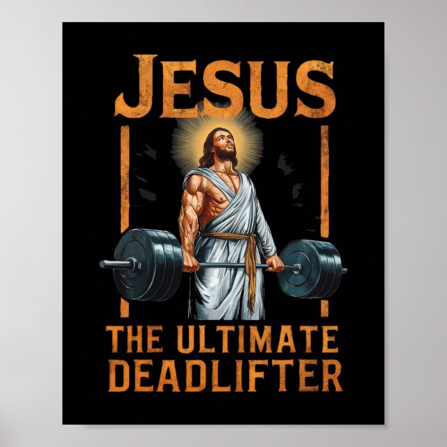 Jesus der ultimative Todesfahr Christlich Poster (Vorne)