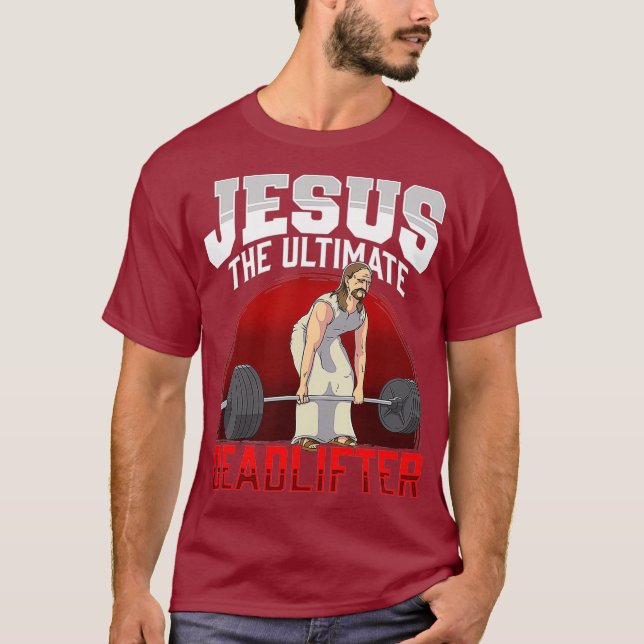 Jesus der ultimative Todesfahr T-Shirt (Vorderseite)