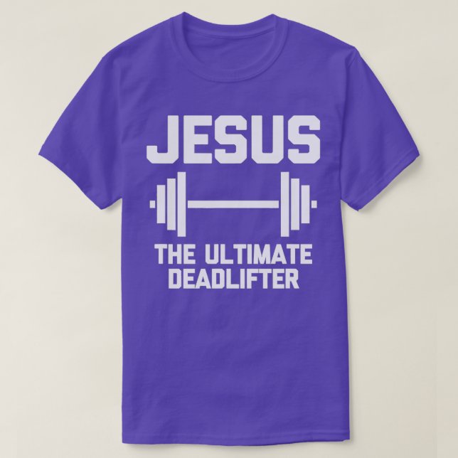 Jesus der ultimative Totenwitz T-Shirt (Design vorne)