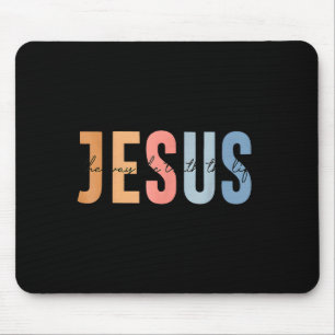 Jesus Der Weg Die Wahrheit Das Leben Bibelvers Mousepad