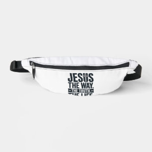Jesus Der Weg Die Wahrheit Das Leben Christliches  Bauchtasche
