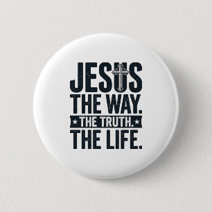 Jesus Der Weg Die Wahrheit Das Leben Christliches Button