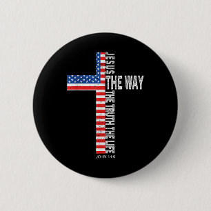 Jesus Der Weg Die Wahrheit Das Leben Christliches Button