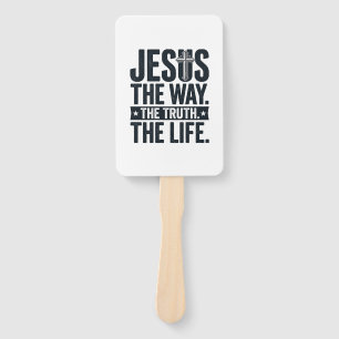 Jesus Der Weg Die Wahrheit Das Leben Christliches  Fächer