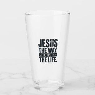 Jesus Der Weg Die Wahrheit Das Leben Christliches Glas