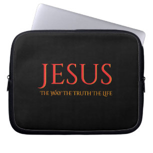 Jesus Der Weg Die Wahrheit Das Leben  Laptopschutzhülle