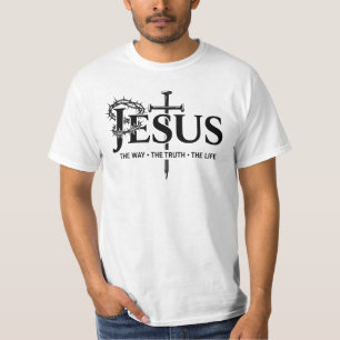Jesus Der Weg Die Wahrheit Das Leben T-Shirt
