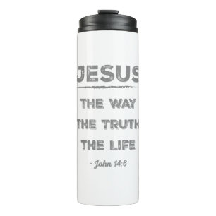 Jesus: Der Weg, die Wahrheit, das Leben Thermosbecher
