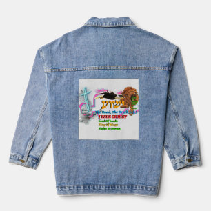 Jesus Der Weg, Die Wahrheit. Leben! Löwe von Juda Jeansjacke