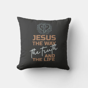 Jesus Der Weg Die Wahrheit Und Das Leben Kissen