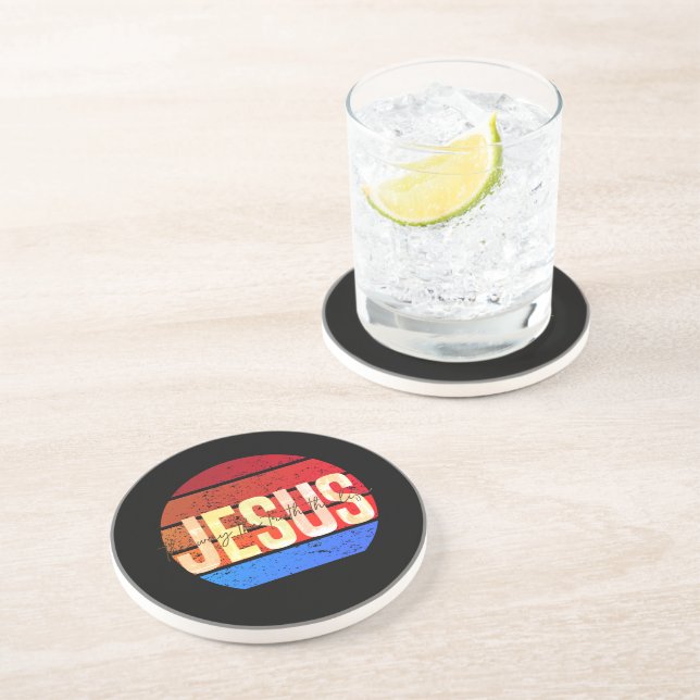 Jesus, die Art, wie die Wahrheit und das Leben Son Getränkeuntersetzer (Seite)