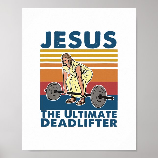 Jesus die ultimative Fitness des Todschleichers Vi Poster (Vorne)