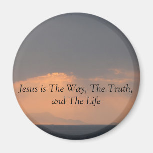 Jesus - die WEISE, die WAHRHEIT und das LICHT Magnet
