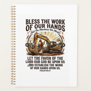 Jesus Diesel Mechaniker Schweres Gerät Shirt Glaub Planer