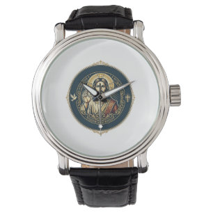 Jesus Digital Artist iPad Kunst T-Shirt Inspiriere Armbanduhr