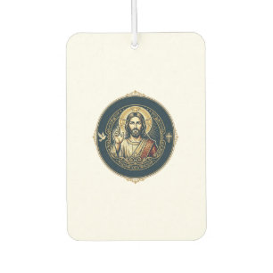 Jesus Digital Artist iPad Kunst T-Shirt Inspiriere Autolufterfrischer