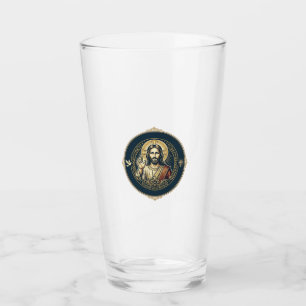 Jesus Digital Artist iPad Kunst T-Shirt Inspiriere Glas