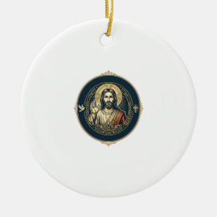 Jesus Digital Artist iPad Kunst T-Shirt Inspiriere Keramik Ornament