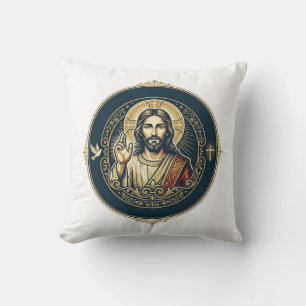 Jesus Digital Artist iPad Kunst T-Shirt Inspiriere Kissen