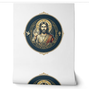 Jesus Digital Artist iPad Kunst T-Shirt Inspiriere Tapete