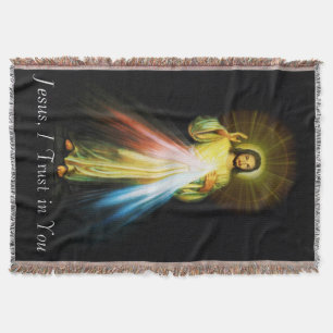 Jésus Divin Mercy Tapiz Jetez la couverture