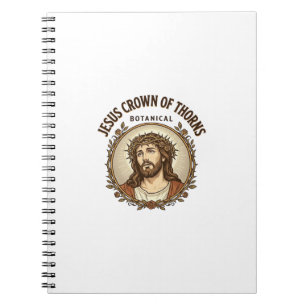 Jesus Dornenkrone Botanische Jesus Dornenkrone Notizblock