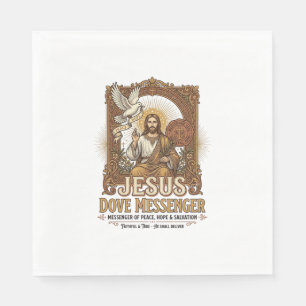Jesus Dove Messenger Jesus Dove Messenger Christia Serviette