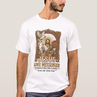 Jesus Dove Messenger Jesus Dove Messenger Christia T-Shirt
