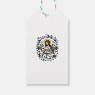Jesus-Einladung RSVP-Karte Glaube Jesus-Einladung Geschenkanhänger