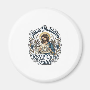 Jesus Einladung RSVP Karte Glaube Jesus Einladung Magnet