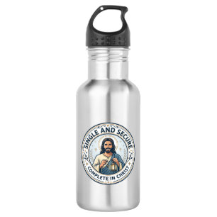Jesus Einzigartigkeit Wartende Jahreszeit Shirt Gl Edelstahlflasche