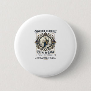 Jesus Elektriker-Shirt Glaube-basiertes Design_1 Button
