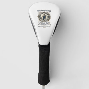 Jesus Elektriker-Shirt Glaube-basiertes Design_1 Golf Headcover