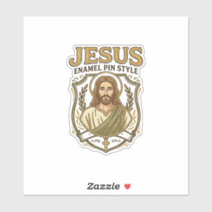 Jesus Emaille Pin Stil Jesus Emaille Pin Christlic Aufkleber