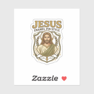 Jesus Emaille Pin Stil Jesus Emaille Pin Christlic Aufkleber