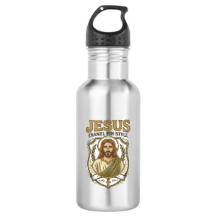 Jesus Emaille Pin Stil Jesus Emaille Pin Christlic Edelstahlflasche