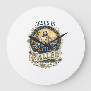 Jesus Empty Nest Späteres Leben Neuerfindung Shirt Große Wanduhr