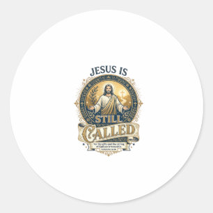 Jesus Empty Nest Späteres Leben Neuerfindung Shirt Runder Aufkleber