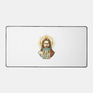 Jesus Endlos-Captcha-Verifizierung Ampeln Schreibtischunterlage