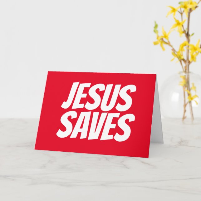 Jésus enregistre la carte de voeux chrétienne (Fleur jaune)