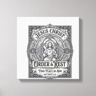 Jesus Entrümpelt Sauberes Zuhause-Shirt Christlich Leinwanddruck