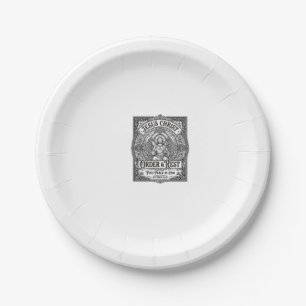 Jesus Entrümpelt Sauberes Zuhause-Shirt Christlich Pappteller